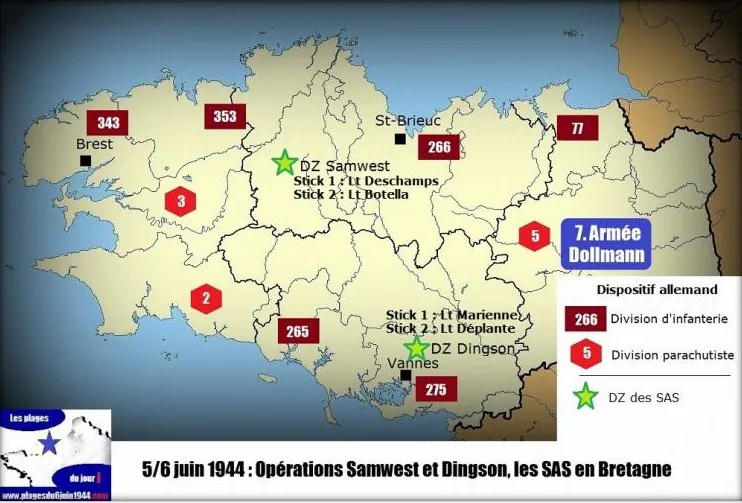 6 juin 1944  débarquement en Bretagne