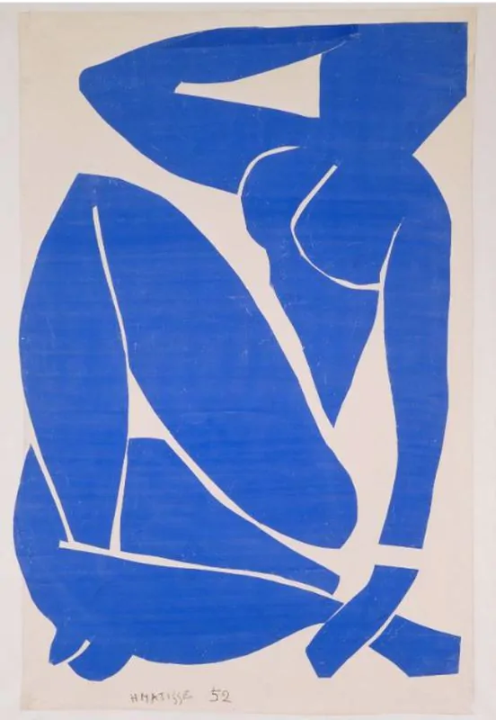 Henri Matisse, Nu Bleu II, 1952