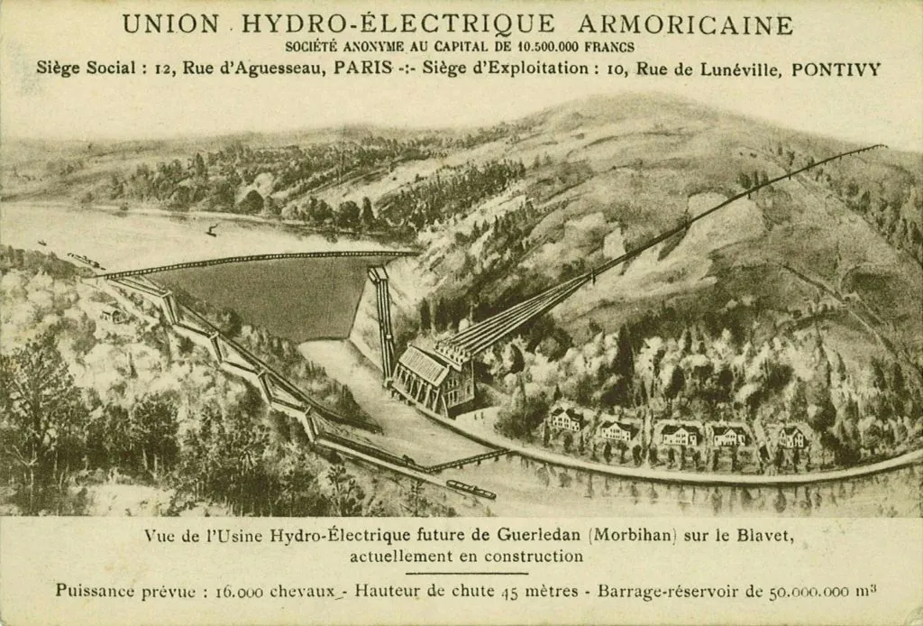 barrage Guerledan St-Aignan