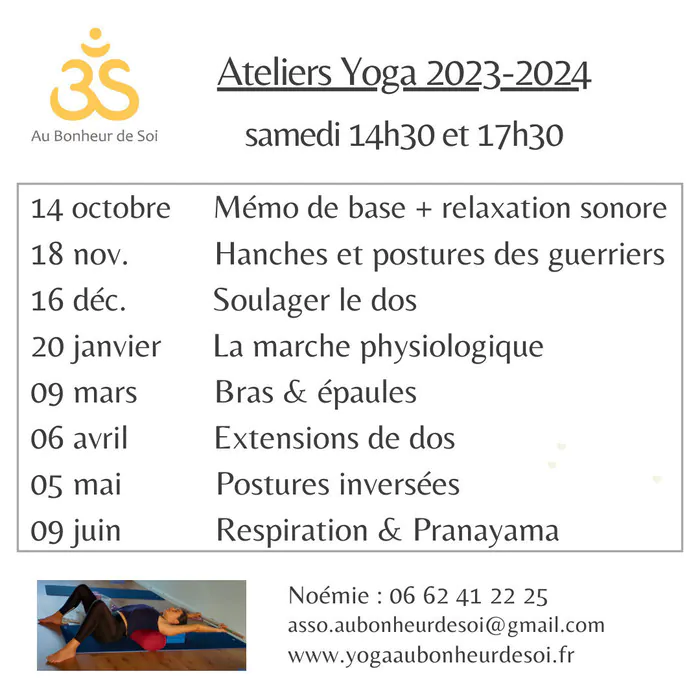 Atelier yoga : Les postures inversées impasse Jeanne Lafond (limite bas Floirac) Bordeaux