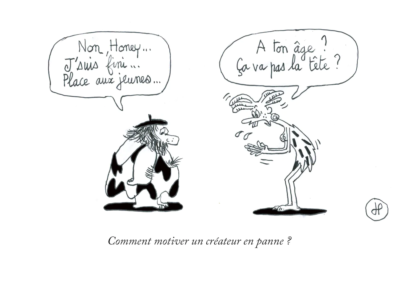 humour age de pierre