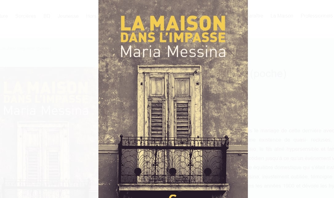 LA MAISON DANS L’IMPASSE, QUAND MAISON RIME AVEC PRISON ET MARIAGE AVEC