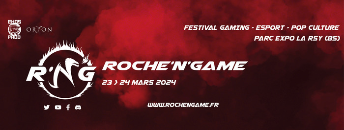 Roche'N'Game 2024 Parc Expo Les Oudairies La Roche-sur-Yon