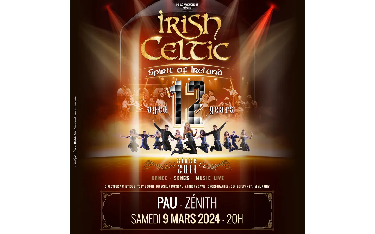 Concert: Irish Celtic - 12ème anniversaire