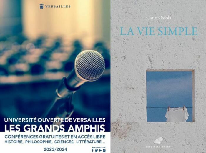 GRANDS AMPHIS : " La Vie simple " Université Ouverte de Versailles Versailles