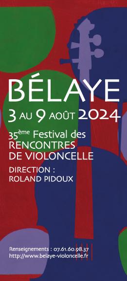 XXXVème Rencontres de Violoncelle de Bélaye