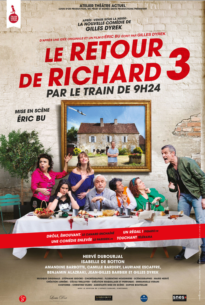 Le Retour de Richard 3 par le train de 9h24 Le Colisée Roubaix