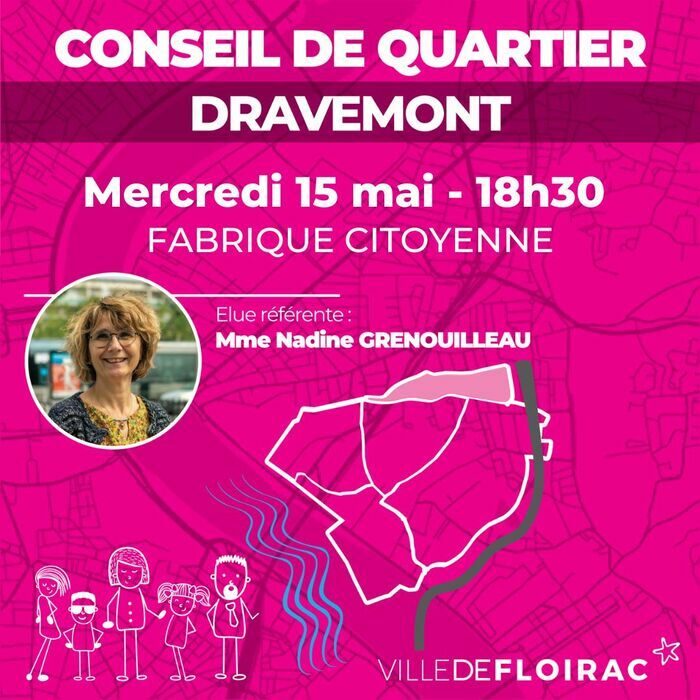 Conseil de quartier - Dravemont Fabrique Citoyenne Floirac