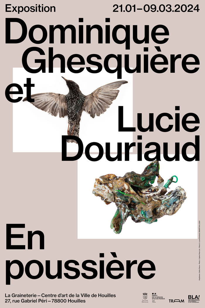 En poussière - Dominique Ghesquière et Lucie Douriaud La Graineterie Houilles