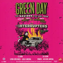 Green Day The Saviors Tour Celebrating 30 Years of Dookie & 20 Years of American Idiot LDLC Arena DÉCINES-CHARPIEU