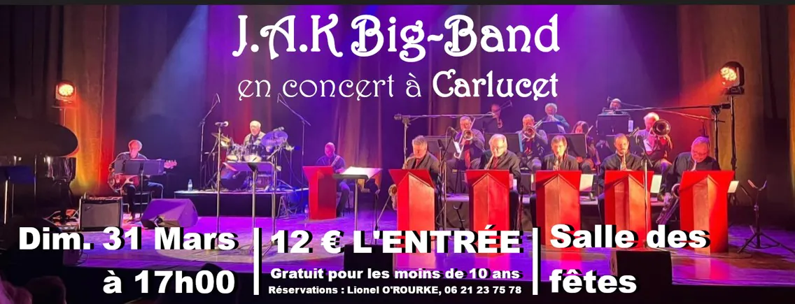 Concert Jazz avec le BigBand J.A.K.
