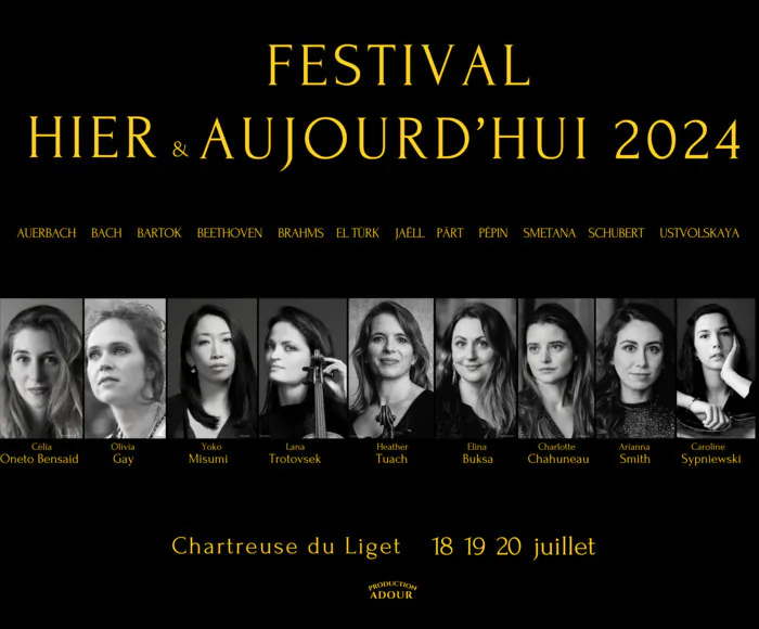 Festival hier & Aujourd'hui 2024 la chartreuse du Liget Chemillé-sur-Indrois