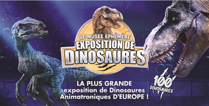 Dinosaures: Narbonne accueille le Musée Éphémère® Narbonne Arena Narbonne