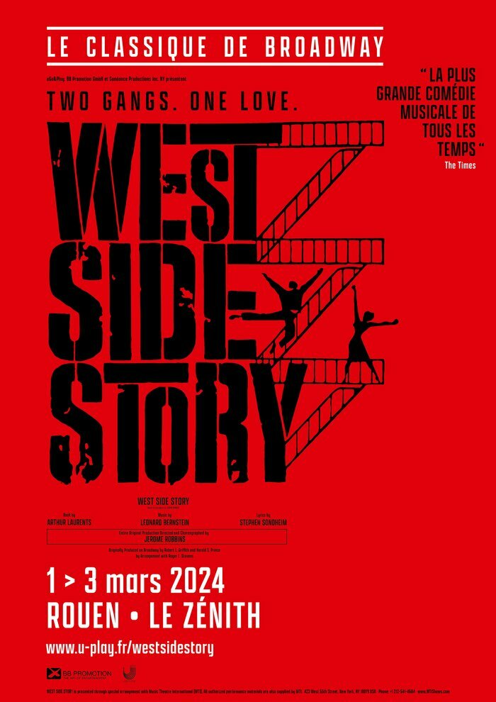 West Side Story Zénith Le Grand-Quevilly