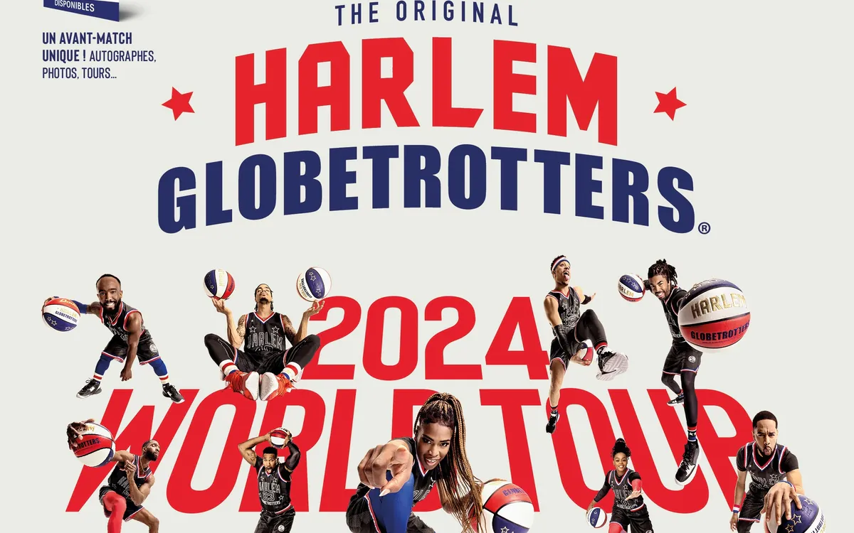 Les Harlem Globetrotters en tournée dans toute la France ! Accor Arena Paris