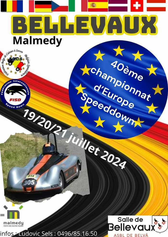 40 ème championnat d'Europe Speedown Bellevaux (Be) Bellevaux