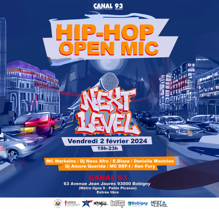 Hip Hop Open Mic Canal 93 Bobigny