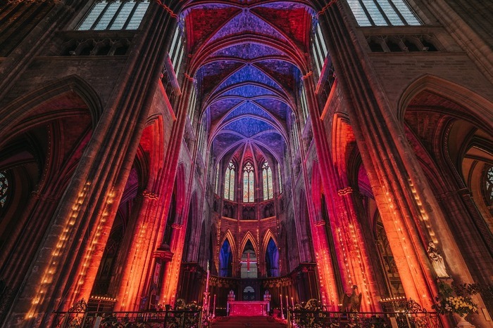 La nuit des cathédrales Cathédrale Saint-André Bordeaux