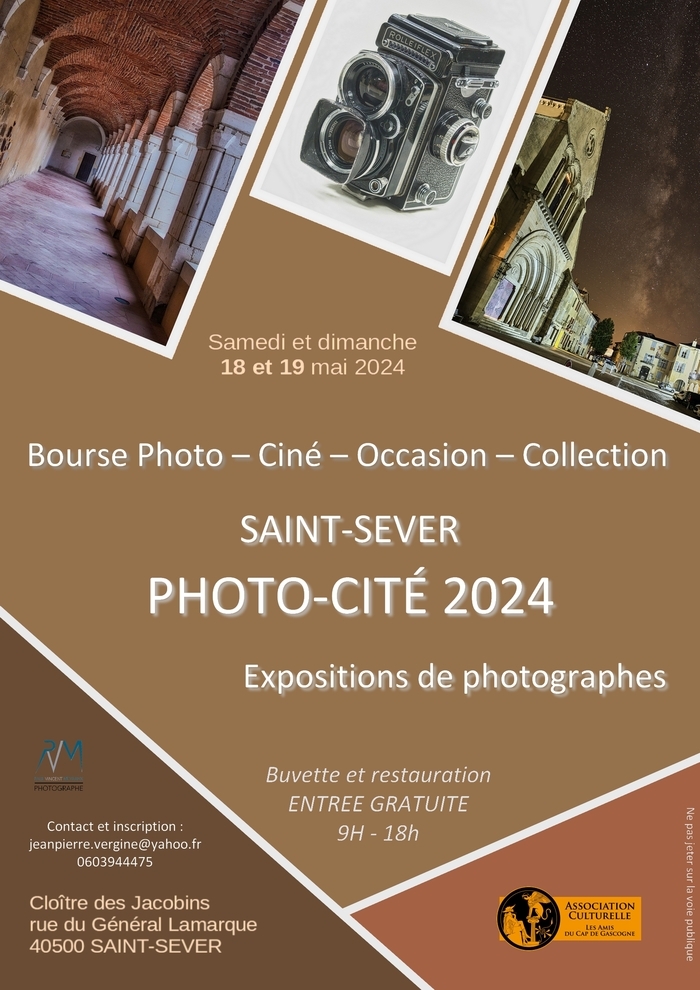 Saint-Sever Photo-Cité 2024 Couvent des Jacobins rue du général Lamarque Saint-Sever Saint-Sever