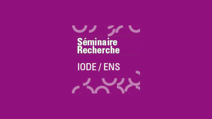 Séminaires de recherche IODE/ENS Ecole nationale supérieure de Rennes (ENS Rennes) Bruz