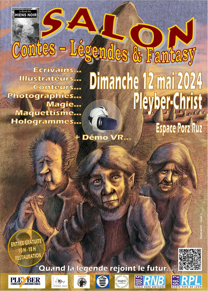Salon Contes – Légendes & Fantasy 2024 Espace Porz Ruz Pleyber-Christ Pleyber-Christ