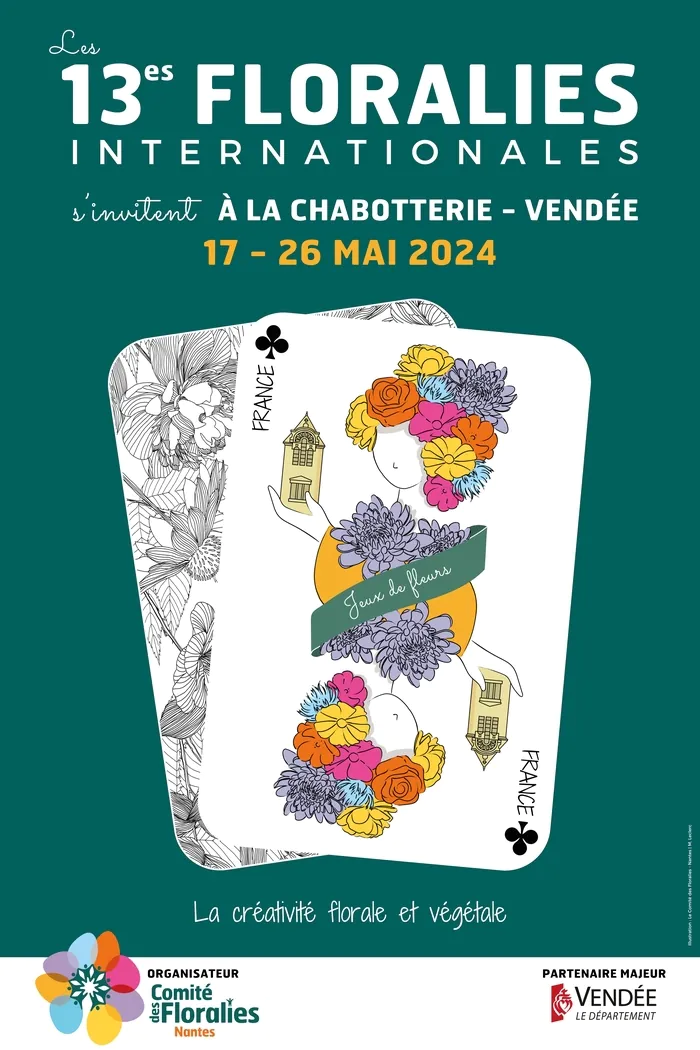 Les 13èmes floralies internationales s'invitent à la Chabotterie La Chabotterie Saint-Sulpice-le-Verdon