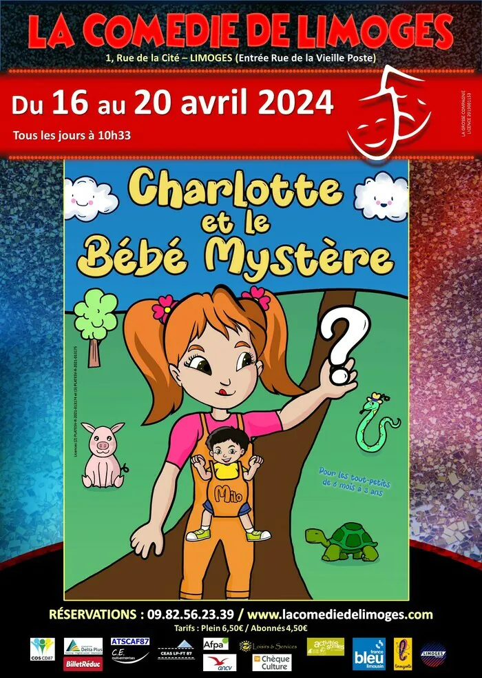 Charlotte et le bébé mystère La comédie de Limoges Limoges