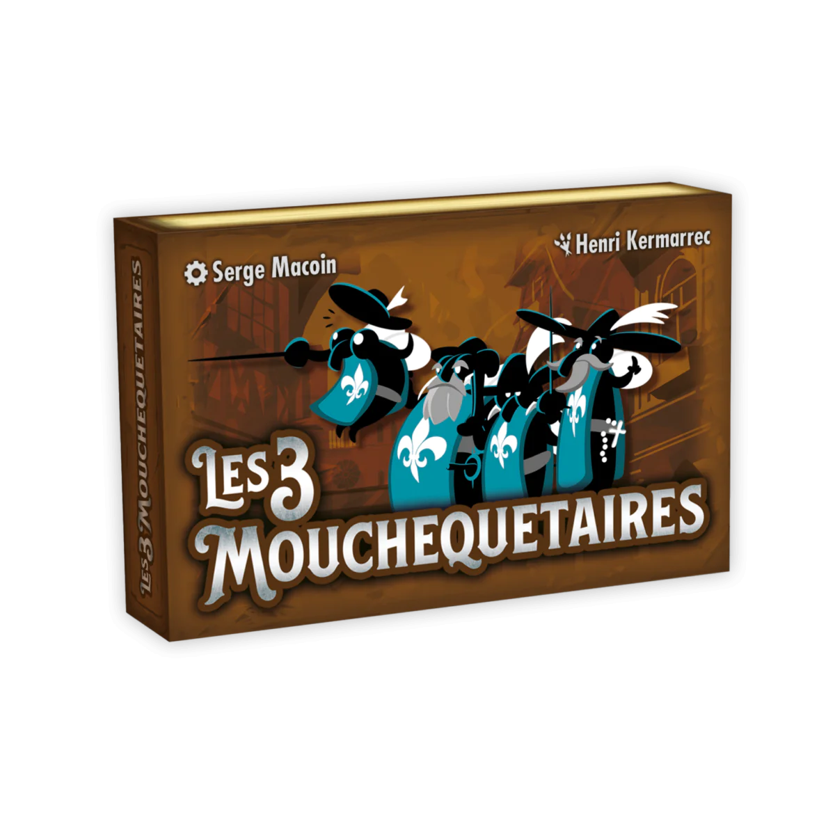 Les 3 mouchequetaires Serge macoin henri kermarrec