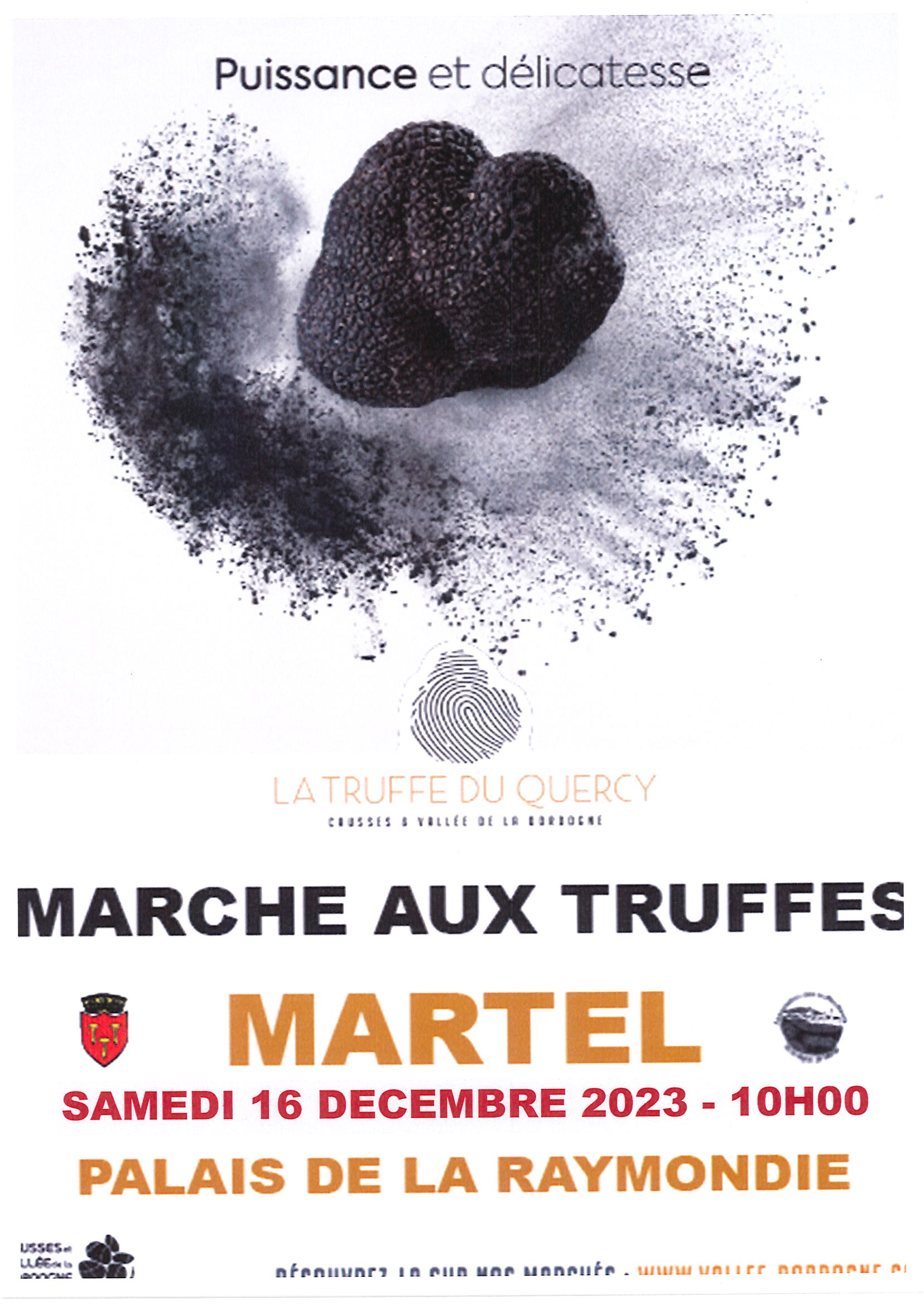 Marché aux truffes de Martel