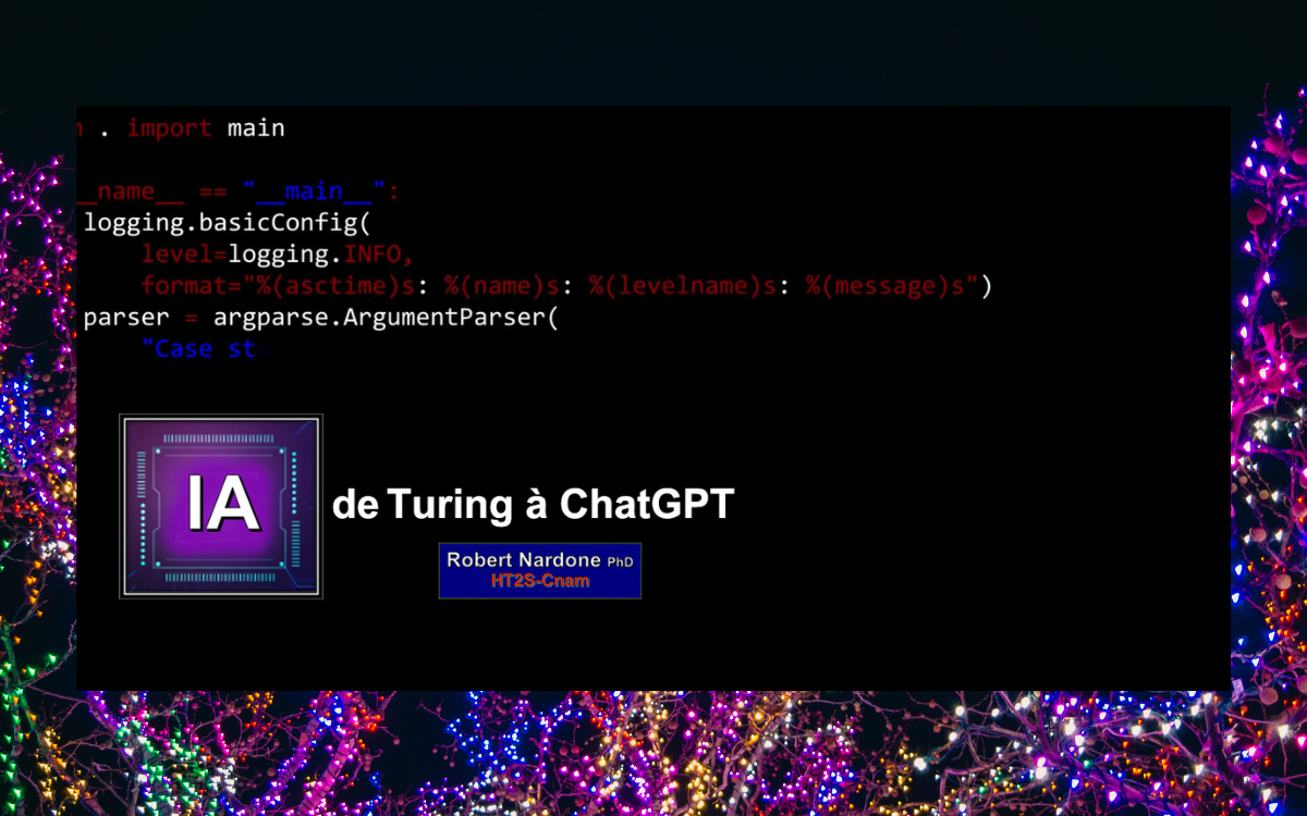 Dispositifs d’IA : de Turing à Chat GPT Médiathèque Françoise Sagan Paris