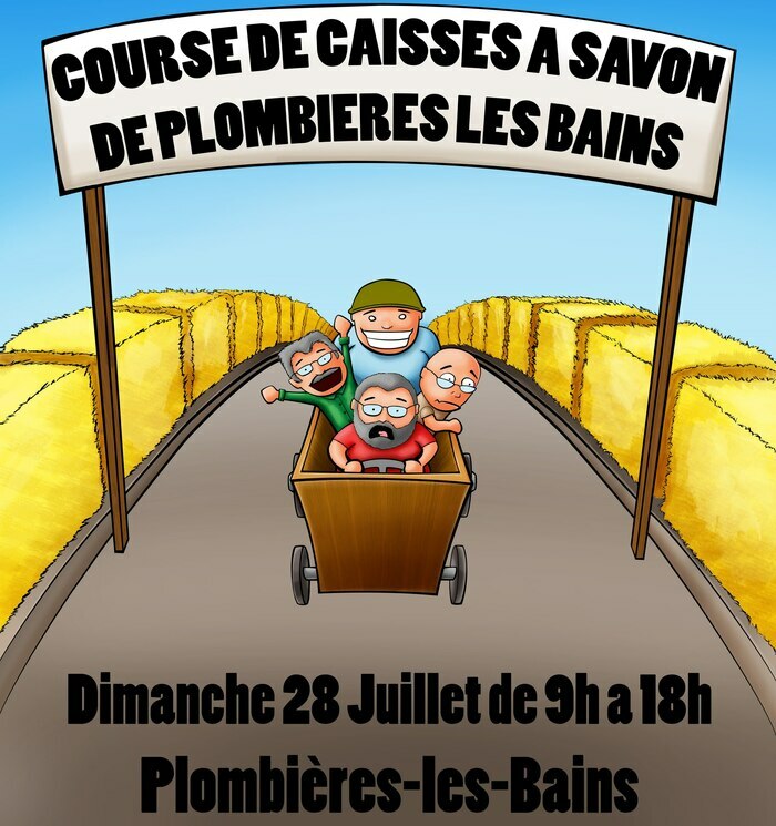 Course de caisses à savon Plombieres les bains (88) Plombières-les-Bains