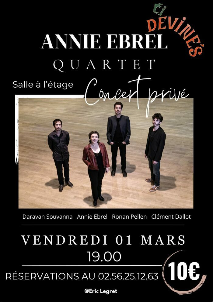 Concert d'Annie Ebrel Quartet à Rostrenen Pub Ti Devine's Rostrenen