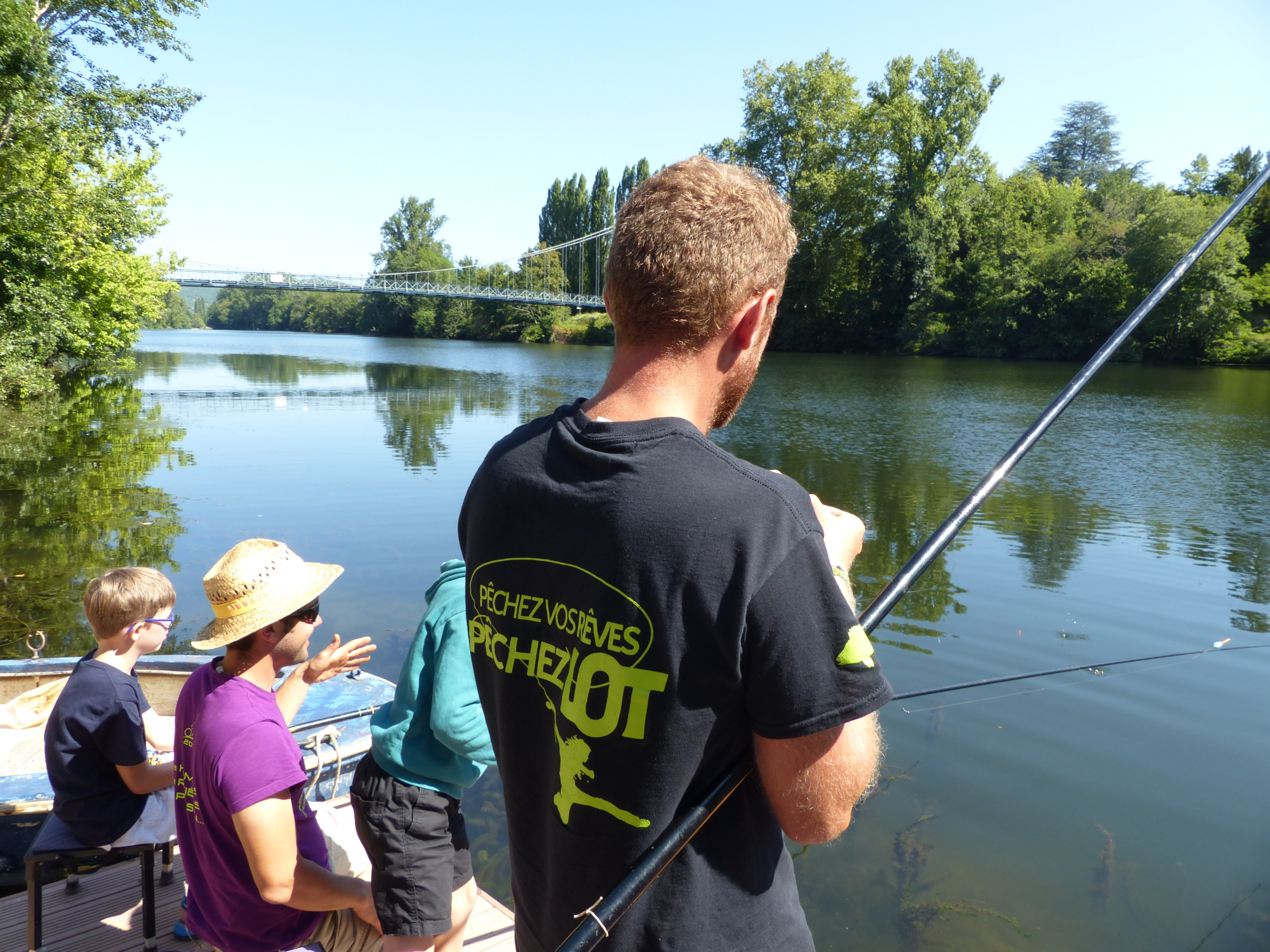 Atelier pêche pour enfants Puy-l'Évêque mardi 30 juillet 2024