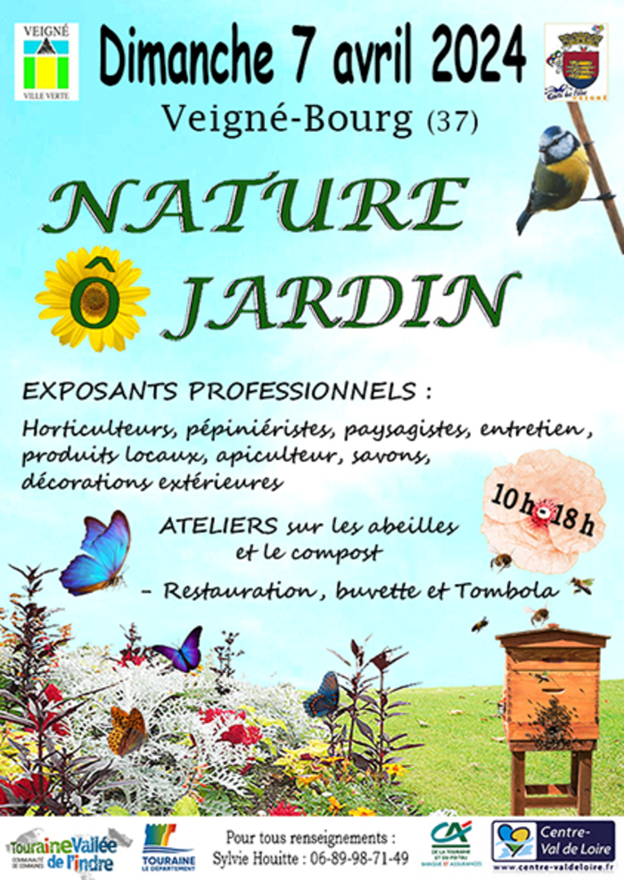 Salon "Nature ô Jardin" 2024 - Veigné Rue du Moulin