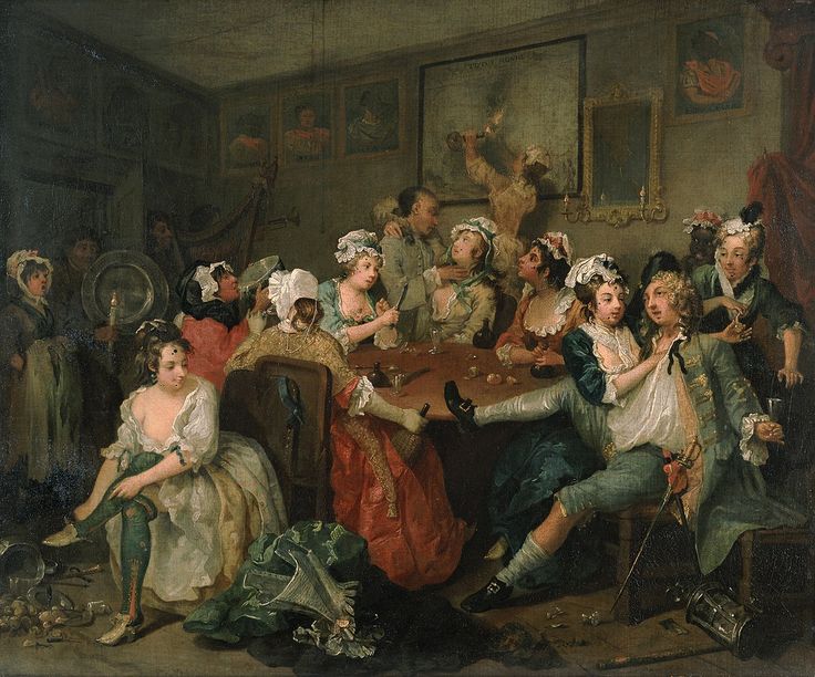 Tavern William Hogarth sexe interdit