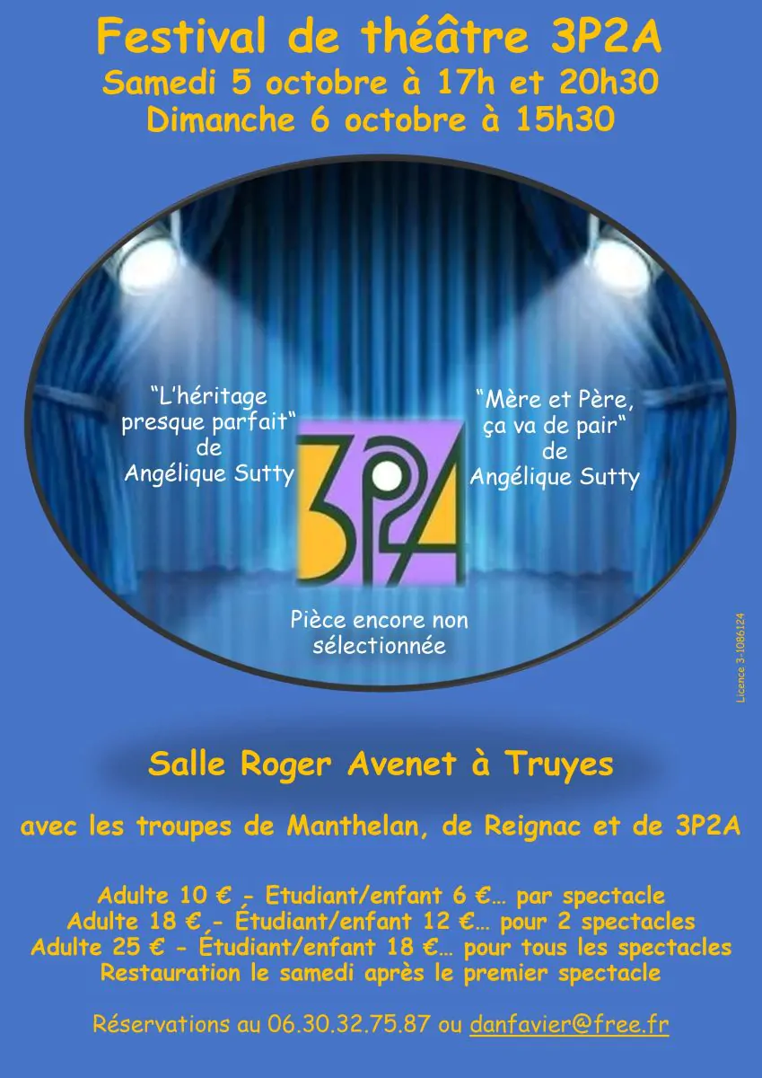 "Festival de théâtre 3P2A"