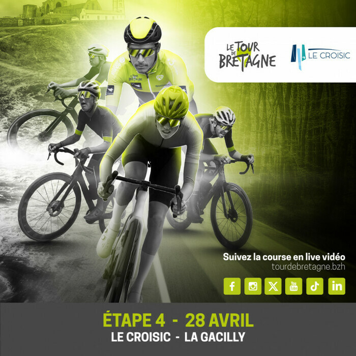 Tour de Bretagne - Etape 4 'Le Croisic-La Gacilly' Avenue Aristide Briand 44490 Le croisic Le croisic