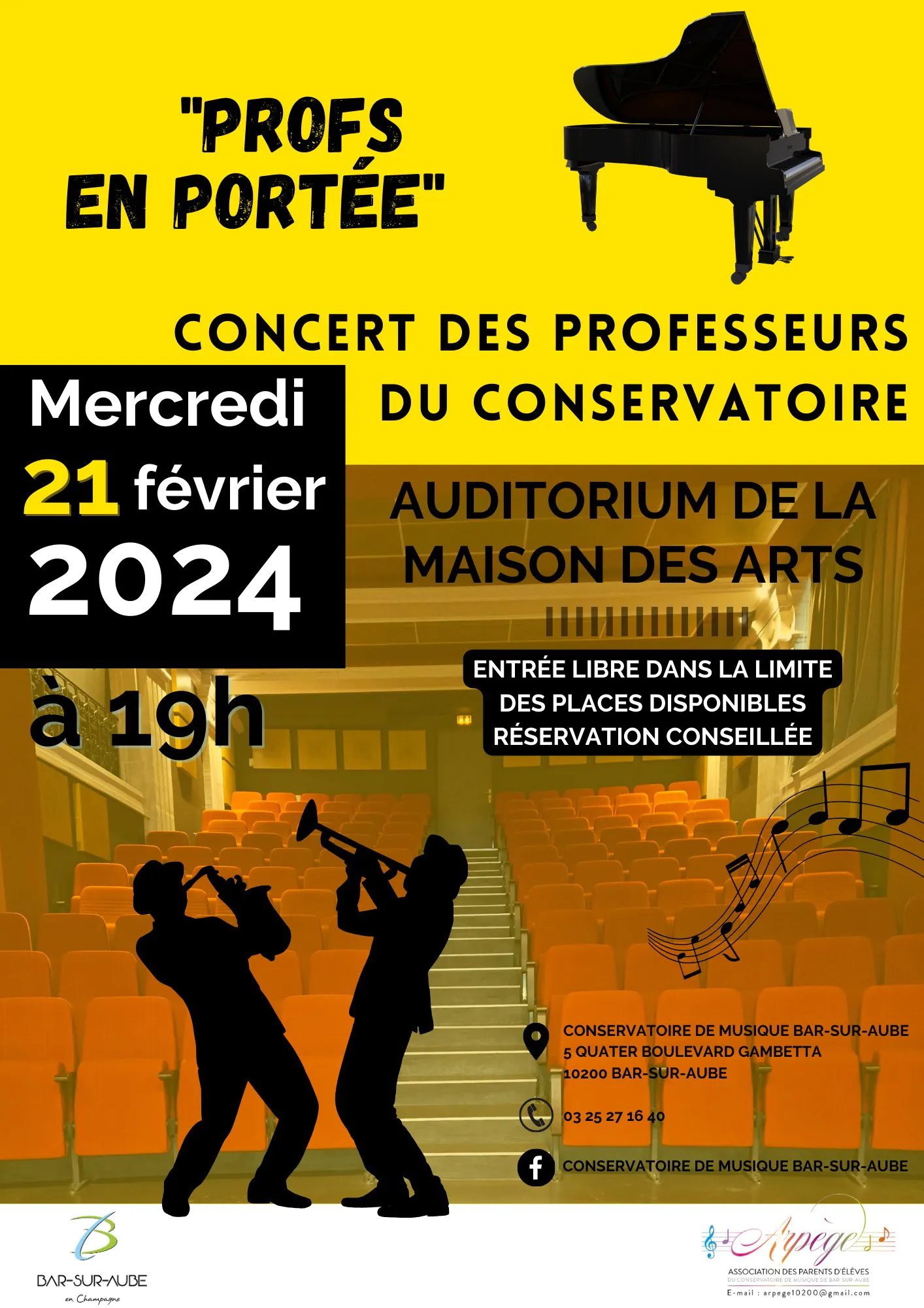 Concert "Profs en Portée"