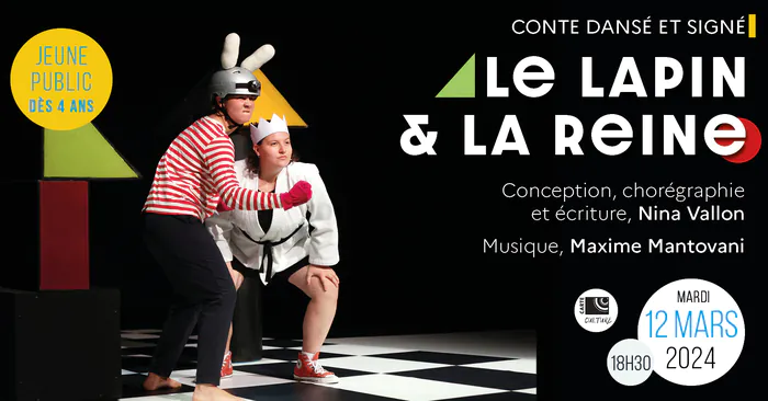 Le Lapin et la Reine | Jeune Public Conservatoire à Rayonnement Régional de Boulogne-Billancourt
