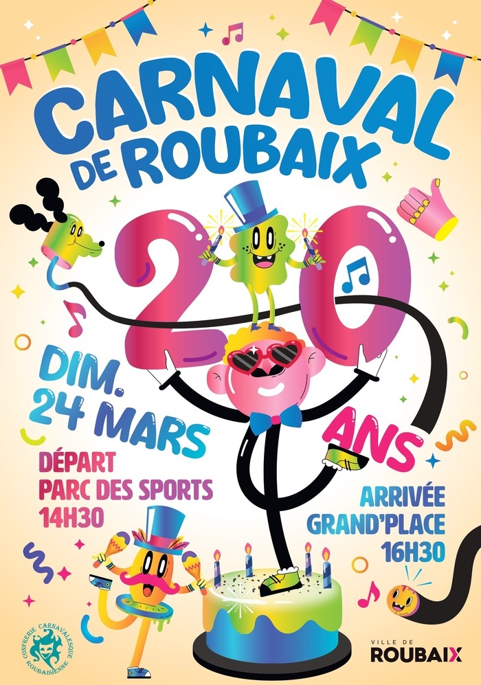 Carnaval de Roubaix 2024 Divers lieux à Roubaix Roubaix