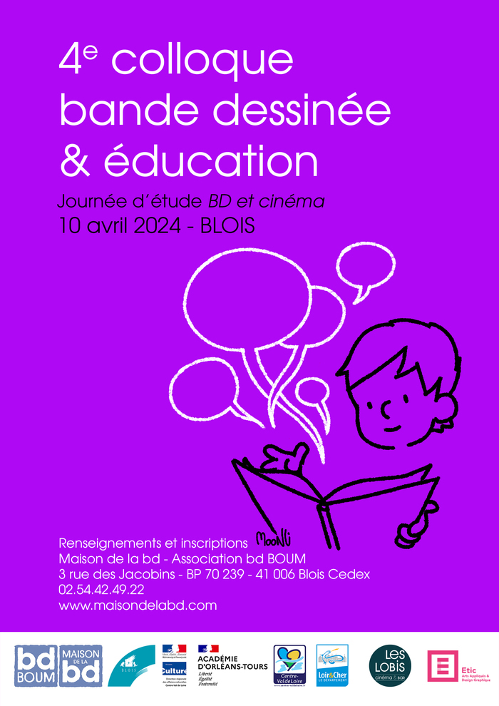 4e Colloque BD & Education Ecole d'art Etic blois