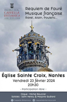 Ensemble Cappella Britannica - Requiem de Fauré Eglise Sainte Croix