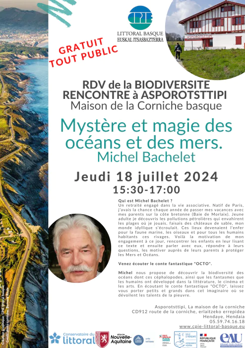 "Rendez-vous de la Biodiversité 2024" avec Michel Bachelet