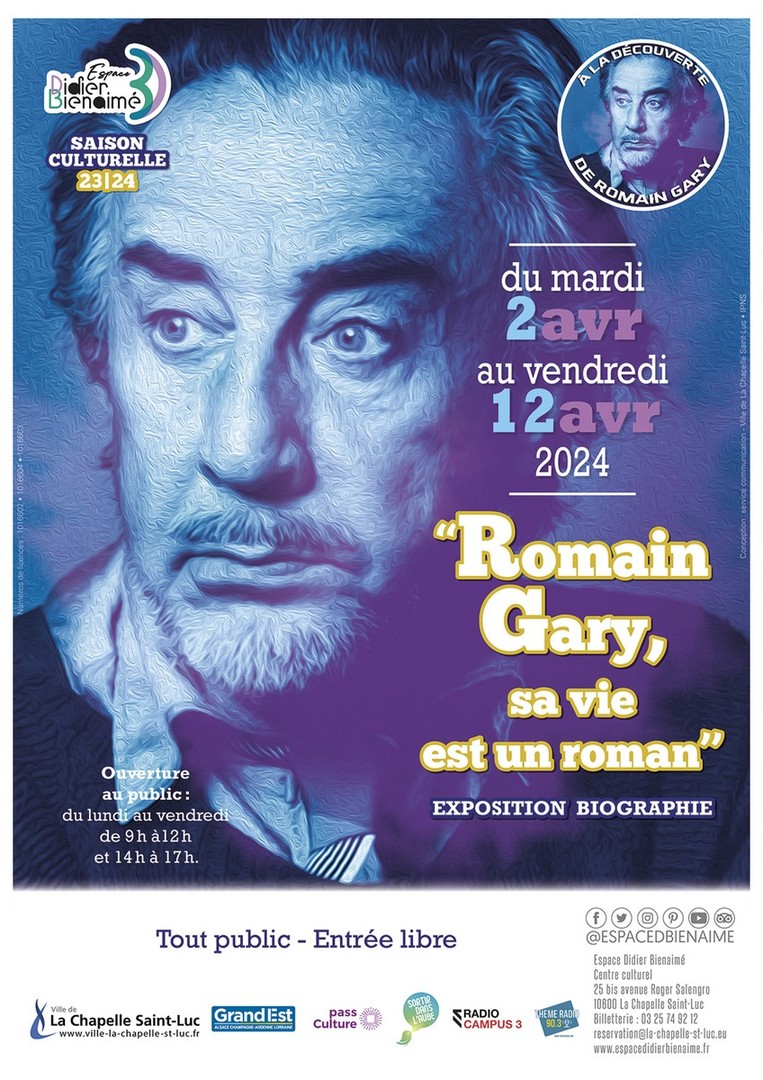 Exposition Romain Gary