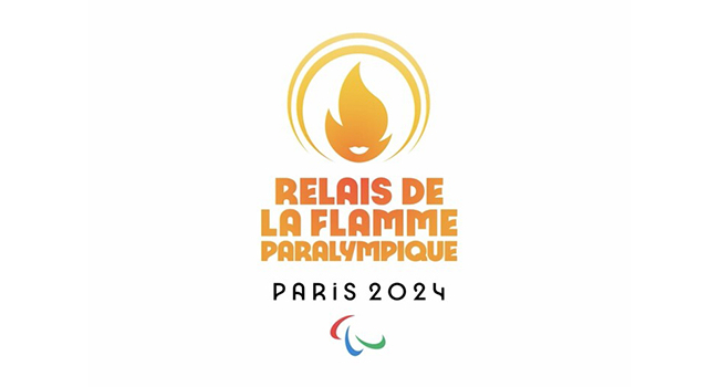 Relais de la flamme Paralympique à Limoges PARIS 2024