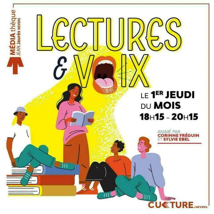 Atelier Lectures et Voix Médiathèque Jean Jaurès Nevers
