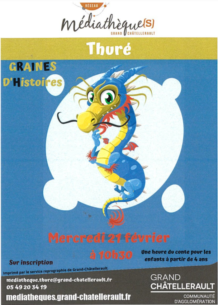 Graines d'histoire médiathèque Thuré Thuré