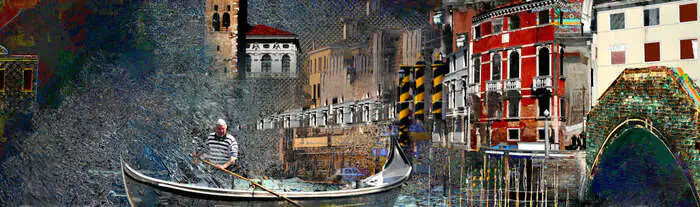 Venise vue d'Argenteuil Musée Sauvage Argenteuil
