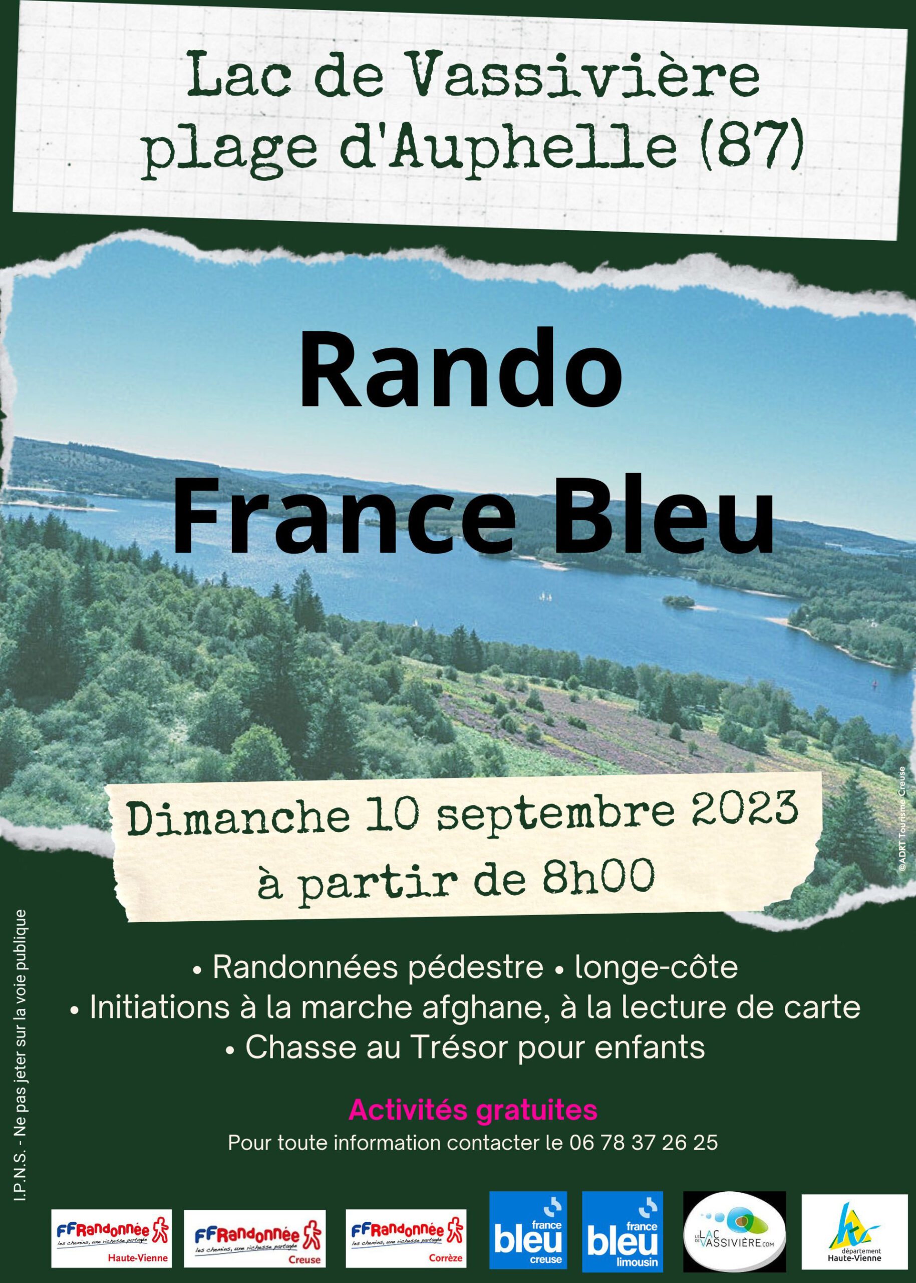 La Rando France Bleu Vassivière
