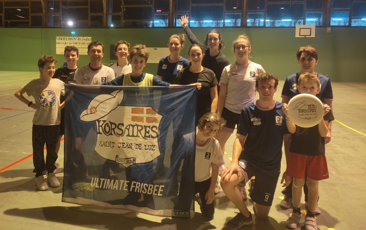 Initiation et perfectionnement à l'Ultimate Frisbee Club des Korsaires